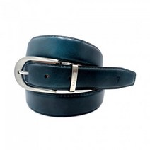 [젠틀안트] 데릭 블랙왁싱카프 골프벨트 DR24G 블루