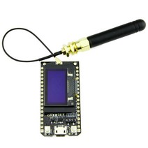 오디오 개발 보드 모듈 호환 LILYGO TTGO LORA32 868/915Mhz ESP32 LoRa OLED 0.96 인치 디스플레이 블루투스 WIFI ESP-32 (안테나 포함