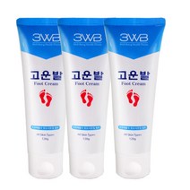 [웰빙헬스] 고운발 풋크림 (튜브) 120g x3개