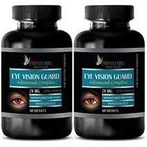 PRIVATE LABEL Nutrition Eye Vision Guard 어드밴스드 컴플렉스 24mg 루테인 지아잔틴 빌베리 60소프트젤 2병 120소프트젤