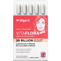 Wellgard Vitaflora Women 웰가드 비타플로라 여성용 20빌런 30정