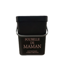 달팽이리빙 푸벨드마망 음식물쓰레기통 3L, black