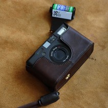 콘탁스 Contax T3 가죽 케이스 커버 주문 제작, 데이타백
