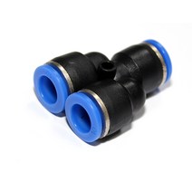 원터치 피팅 PY 10mm 분배 공압 에어 배관 자재, 단품