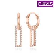 Clavis [클라비스] 14k 골든박스 심플링 귀걸이 CL14kp_EGP244 (원터치귀걸이/14k귀걸이/18k귀걸이/귀걸이/피어싱/반지/목걸이/선물추천/데일리스타일)