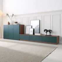 가이온 워너비 3000 거실장, 딥그린