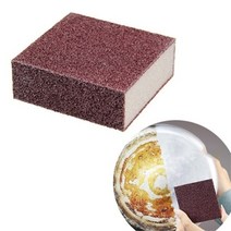 셀러허브 생활리빙 스텐냄비세척 녹제거 스펀지 사포 탄냄비 기름찌든때, 기본