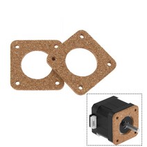 5PCS Nema 17 스테퍼 댐퍼 Nema17 모터 코르크 가스켓 Reprap 아이솔레이터 42 3D 프린터 Ender 3 용 흡수 장치, Thickness 3mm, 01 Thickness 3mm
