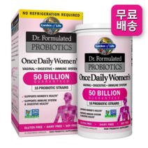 가든오브라이프 여성용 유산균 닥터포뮬레이트 500억CFU 30정 2병 프로바이오틱스 베지캡슐 락토바실러스, 1병