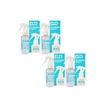 듀오메디컬 듀오 소독용 에탄올 스프레이 4개 휴대용 소독제 손