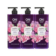 [엘지생활건강] 온더바디 퍼퓸 바디워시 500gx3개, 500ml, 3개