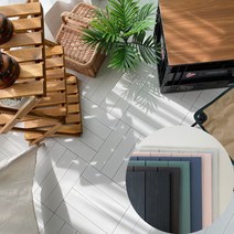 오브제 데크 타일 국내산 9P 18P 베란다 테라스 다용도실 바닥재 촘촘한 조립식 마루 인테리어 원목타일, 네이비