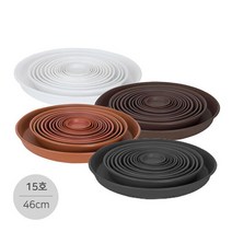 동그라미 받침대 플라스틱 화분 물받침 15호(46cm), 단품