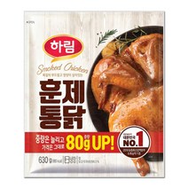 하림 훈제통닭 630g, 단품, 단품