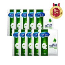 LG생활건강 시루콧토 수딩 솔루션 마스크팩 10개, 단품