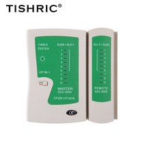 네트워크 테스터 TISHRIC Lan 테스터 NSS-468A 듀얼 인터페이스 RJ11 RJ45 케이블 트래커 라인 파인더 배선 네트워크 케이블 테스터 네트워크 툴, 02 Cable tracker White