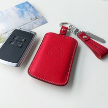 리츠 SM6 QM6 XM3 스마트 키홀더 키케이스 키지갑 스마트키홀더, 리츠S SM-03(카멜), 스트랩각인추가