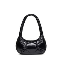 [23PS]FENNEC GLOW PADDING BAG - BLACK / 페넥 글로우 패딩백 블랙