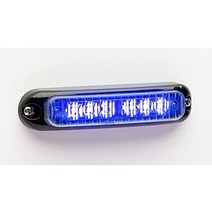 whelen mcrnsf - 12 vdc 스플릿 앰버화이트 표면 장착 라이트헤드, 파란색