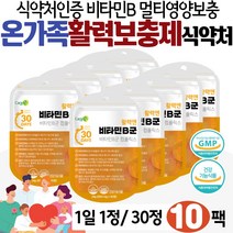 멀티영양제 비타민B군 올인원 온가족 활력 보충제 엽산 비오틴 나이아신 판토텐산 식약처인증 건강기능식품 어린이 아이들 7살 8살 초등학생 아들딸 남자 여자 아이 VITAMIN