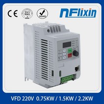 범용 vfd 주파수 속도 컨트롤러 1.5kw2.2kw 10a 220 v ac 모터 드라이브 단상 입력 삼상 가변 인버터, 220v 2.2kw, 단상 220v, 삼상 220v