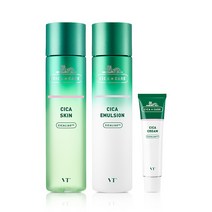 VT 시카 기초 3종 세트(스킨 200ml+에멀젼 200ml+크림 50ml), 단품