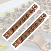 6P 접지바 접지단자 동 부스바 /접지단자대