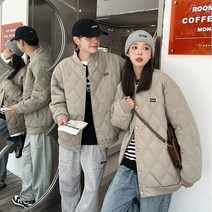 스타일아유 커플 퀼팅 경량 누빔 숏 패딩 남녀공용 자젯 미디 점퍼 아우터 겨울 4종