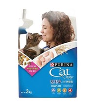 퓨리나 캣차우 컴플리트 고양이 사료 3kg 1개