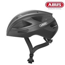 아부스 ABUS Macator 마카토 자전거용 에어로 헬멧, 벨벳 블랙/L