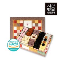 옛날한과 [4단] 실크 바구니세트 1호 2kg, 1박스
