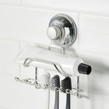 한샘몰PCIK 치약 칫솔 꽂이 걸이, 1개