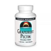 소스내추럴스 Source Naturals 자몽 펙틴 섬유 1000mg 240정