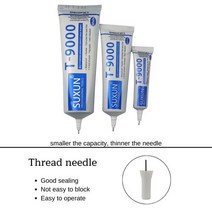 15 미리리터 50 110 범용 DIY 접착제 T-9000 SUXUN 아이보리 접촉 전화 수리 유리, 01 T9000 15ML 1PC