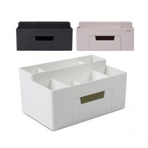 DELI 델리 오거나이저 연필꽂이 다용도 수납함 정리함, 화이트(8914)