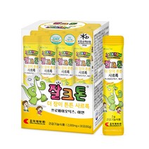 잘크톤 더 장이 튼튼 사르륵 아이유산균 유아 어린이 유산균 분말 프로바이오틱스 장건강 장유산균 30포, 1개