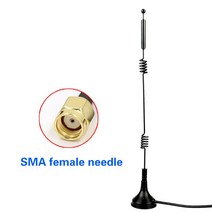 12dBi 와이파이 안테나 5G 2.4G / 5.8G 듀얼 밴드 마그네틱 베이스 SMA Male 라우터 카메라 신호 부스터, 01 3m cableRPSMAmale