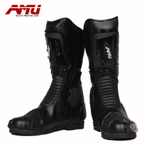 AMU 오토바이신발 라이딩신발 바이크롱부츠 XBT12, 45
