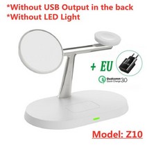 애플 아이폰14프로 호환 케이스 30W 3 in 1 마그네틱 무선 충전기 스탠드 for iPhone 14 13 12 Pro Max Apple Watch Airpods 유도 고속 충