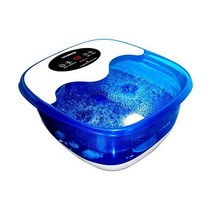 풋 스파 목욕 마사지기 열 버블 제트 및 진동 포함 페디큐어 35-47 8°C(95-105°F) 온도 조절 발 소킹 욕조 열 포함(YMX-F001), YMX-F001