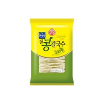 오뚜기 생콩칼국수 600g 간편식 밀키트 간편요리 면요리 1세트, 16세트