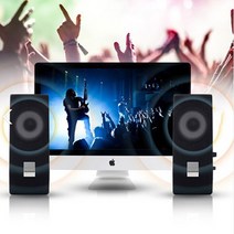 AION PLATIUM 2CH USB 아이온 컴퓨터 PC 스테레오 스피커 SP-500U, 단품