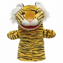 청양코리아 청양토이 손인형 통통이 구연동화 동물구성 15종 -호랑이 손가락인형