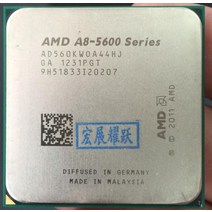 PC 컴퓨터 AMD A 시리즈 APU X4 A8-5600K FM2 쿼드 코어 100% 제대로 작동 데스크탑 프로세서, 한개옵션0