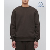 MUSA STANDARD 스웨트셔츠 다크 브라운 SWEATSHIRT DARK BROWN MITS0001-DR