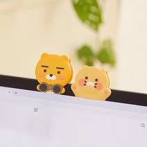 카카오프렌즈 라이언 춘식이 노트북 카메라 커버 노꾸