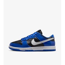[국내 한정판]나이키 캐주얼 스니커즈 운동화 나이키 덩크 로우 게임 로얄_블랙+블루 화이트 포인트DQ7576-400