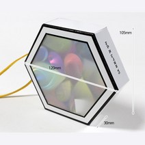 목걸이형 보로노이 빛상자 만들기 5인 조립키트 실험기구 과학교재 교구 과일전지실험 방과후교실 중등과학