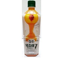 [더착한푸드]복숭아원액(참존 835ml) 식자재마트 대용량 업소용 참존 딸기원액 카페재료 농축과일원액