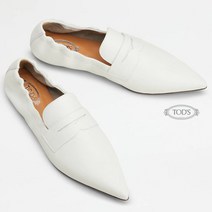 TODS 토즈 고미노 스웨이드 드라이빙 여성 로퍼 PK
